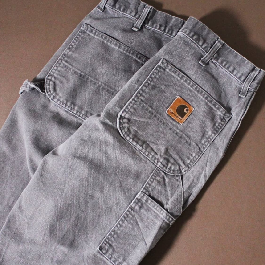 Carhartt 칼하트 덕 캔버스 카펜터 팬츠 그레이 상품이미지3