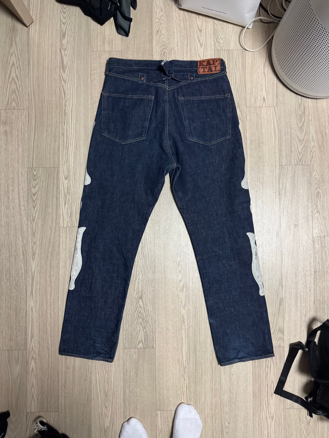 캐피탈 12.5oz 멕시칸 턱시도 5P 오카길리 본 데님 상품이미지3