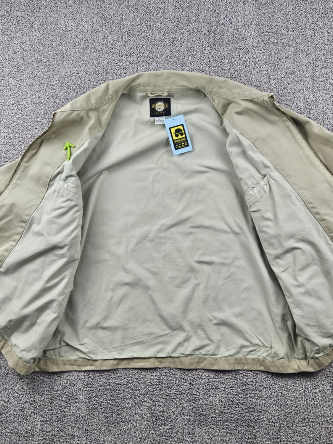 하드락카페 키 웨스트 코튼 블루종 자켓 ( L ) / 10792 상품이미지9