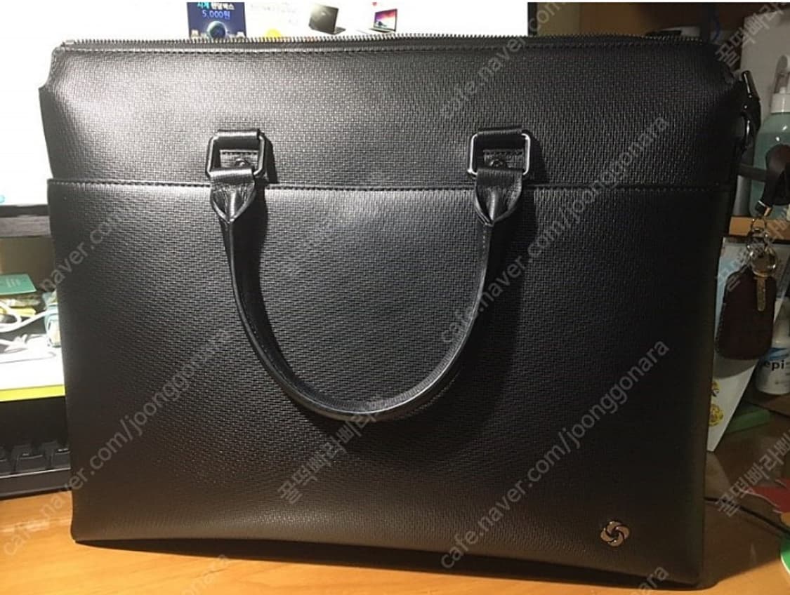 샘소나이트 올비도 가죽  엠보 브리프케이스  상품이미지3