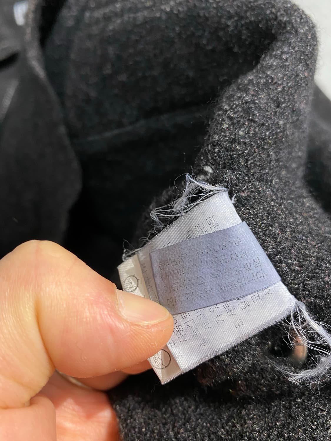 [100]90s 지안프랑코페레 아카이브 리버스 울 셔츠자켓 상품이미지9