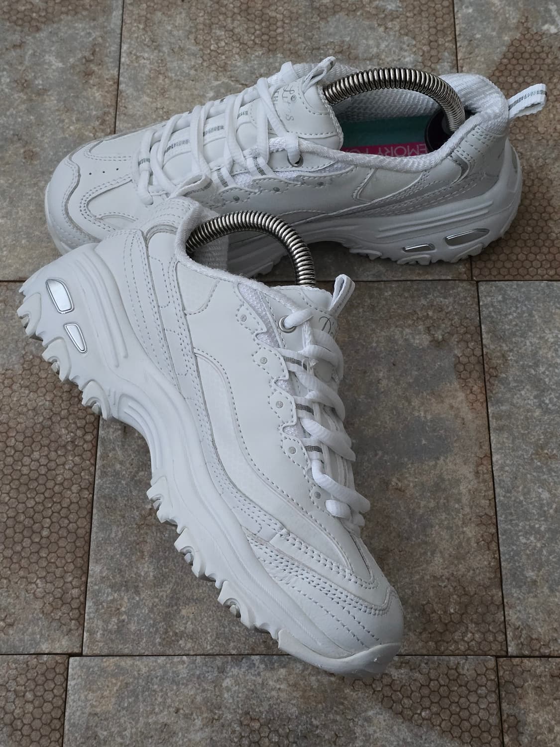 (225)스케쳐스 딜라이트 화이트 상품이미지4