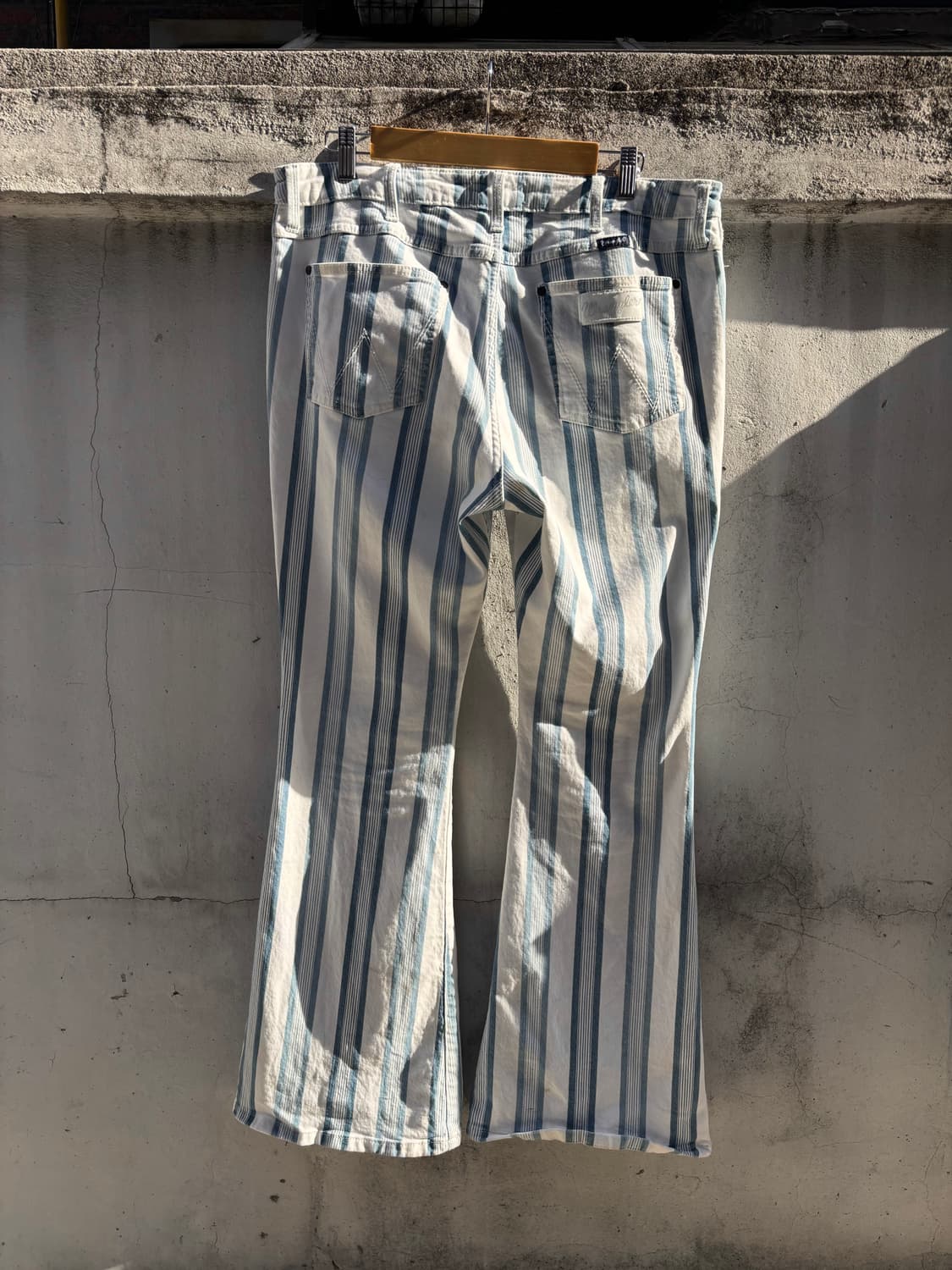 Wrangler Retro 히피 스트라이프 플레어 진  상품이미지8