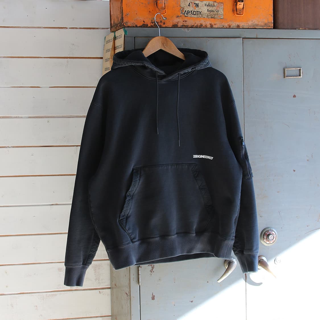 (착용컷) 조던 23ENGINEERED 스웻 후드 티셔츠 (103) 상품이미지3