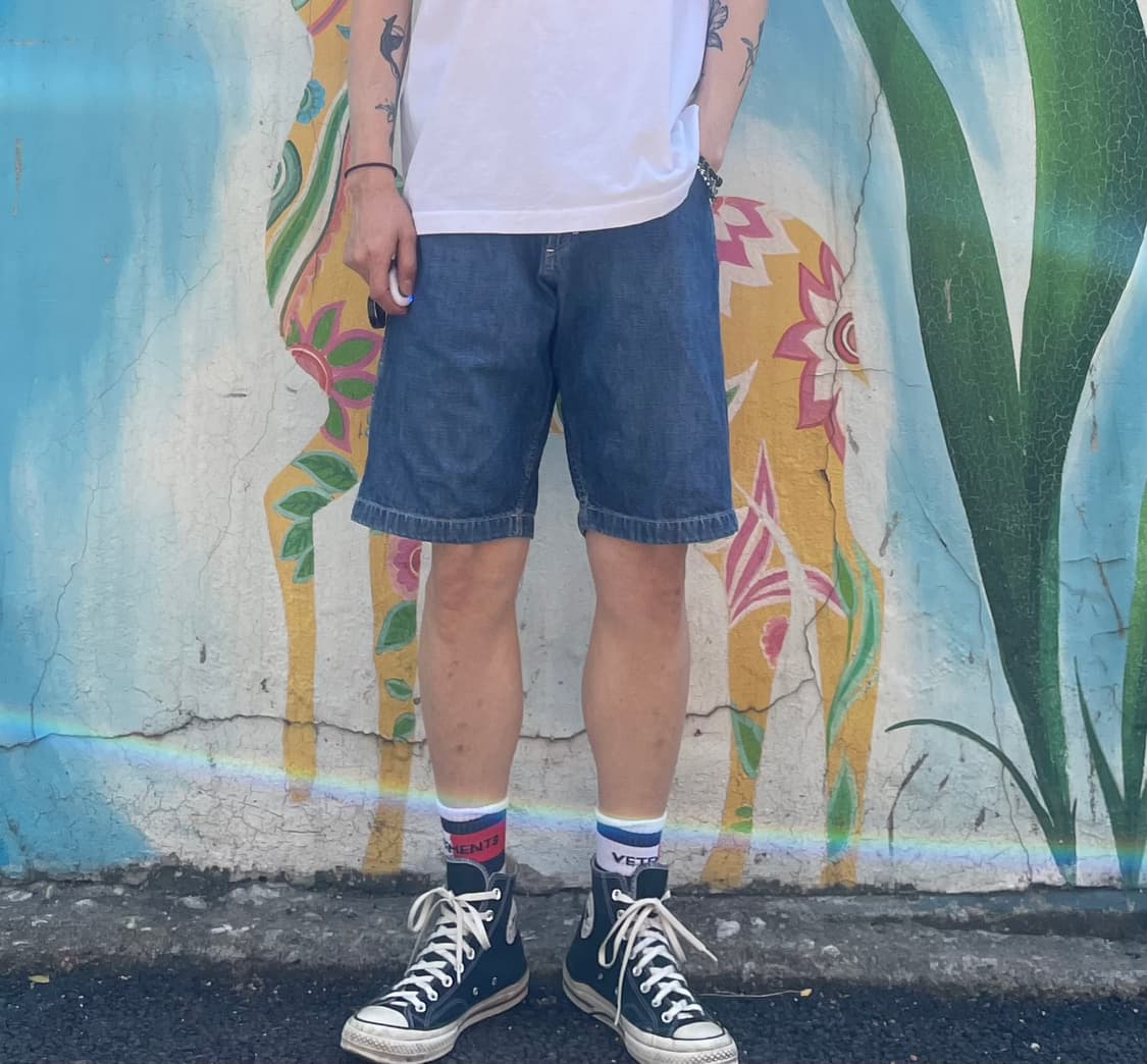 Carhartt denim half pants 상품이미지8