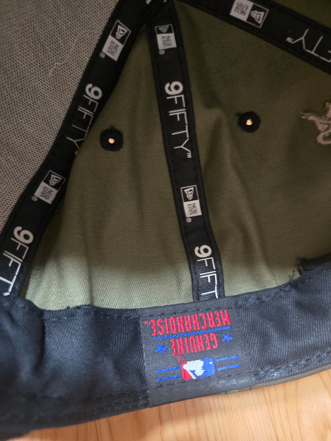 뉴에라 MLB LA 다저스 카모 스냅백 상품이미지8