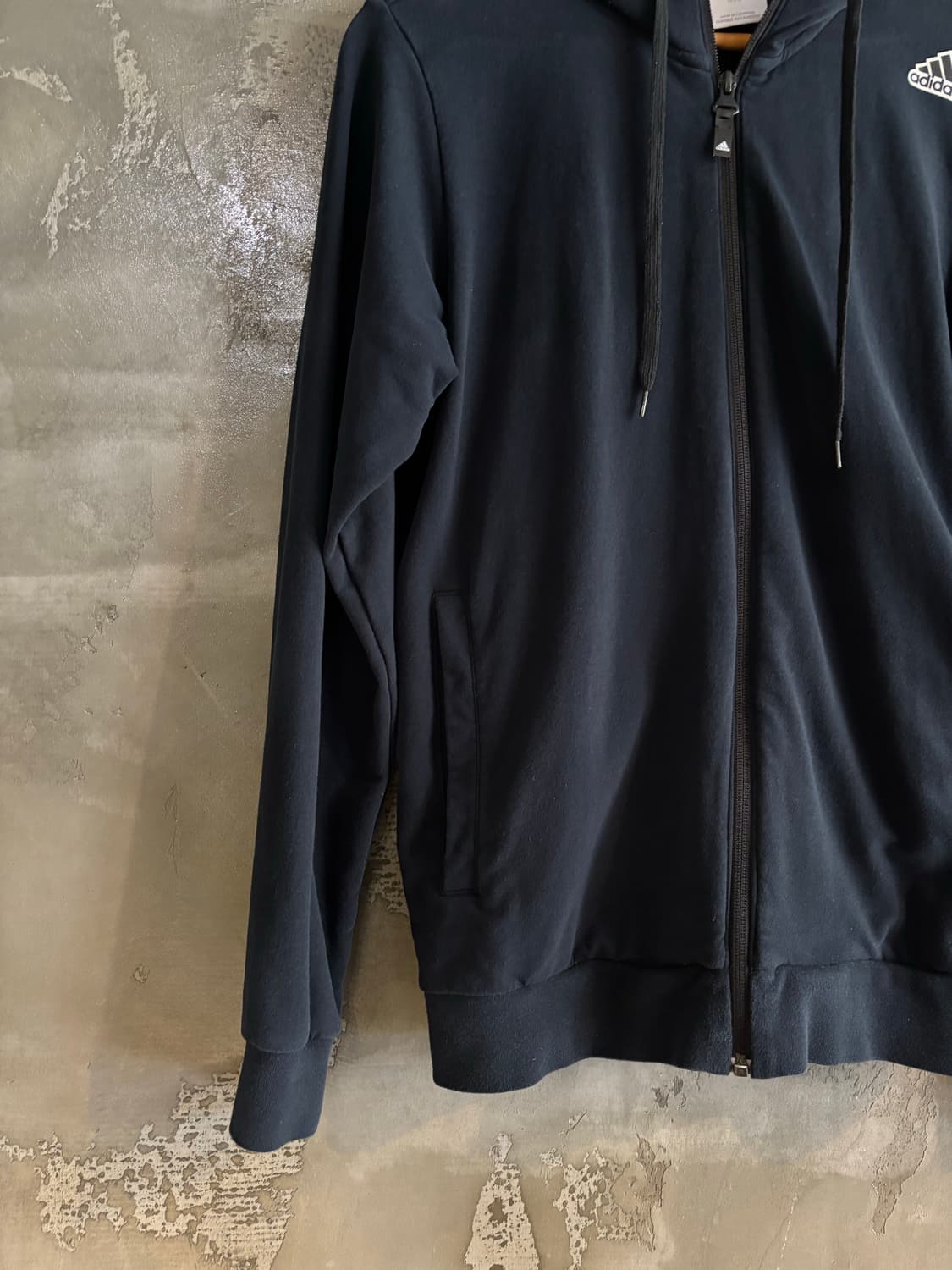 아디다스 블랙 후드집업 M 상품이미지3