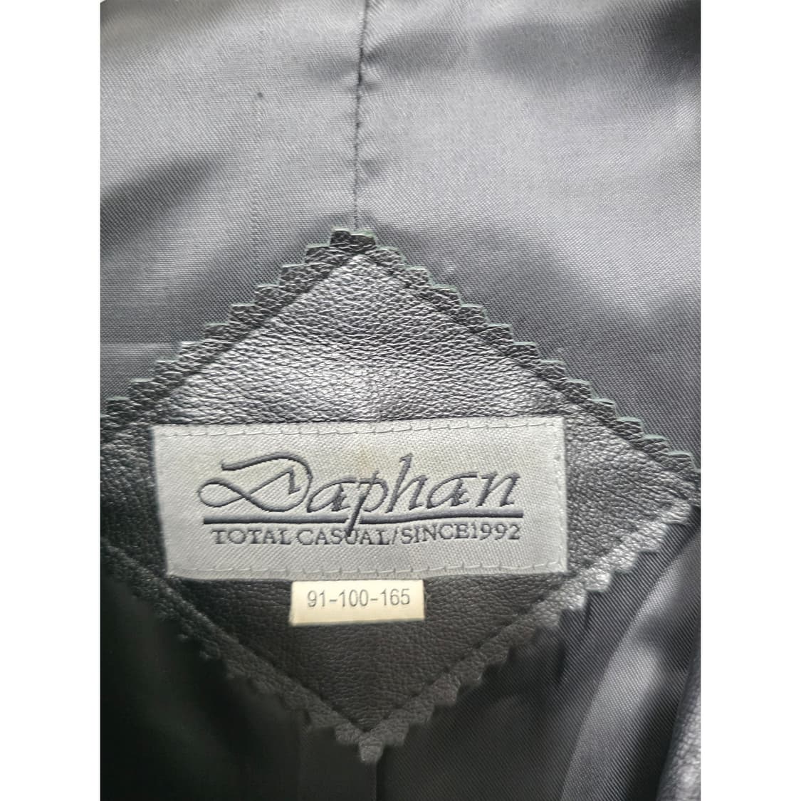 택포_ 다판 블랙 양가죽 자켓 S 상품이미지2