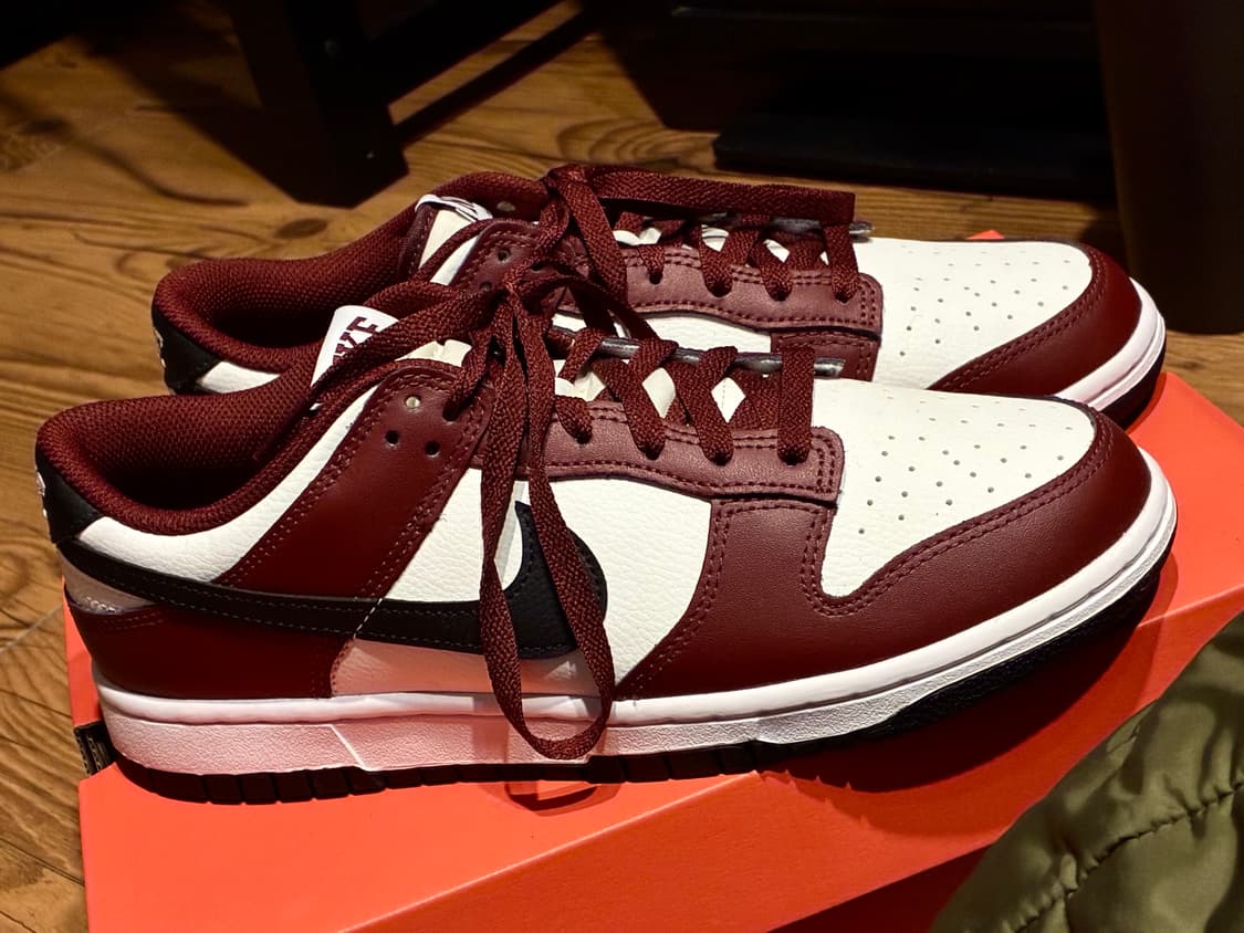 (270) 나이키 덩크 로우 다크 팀 레드 상품이미지3
