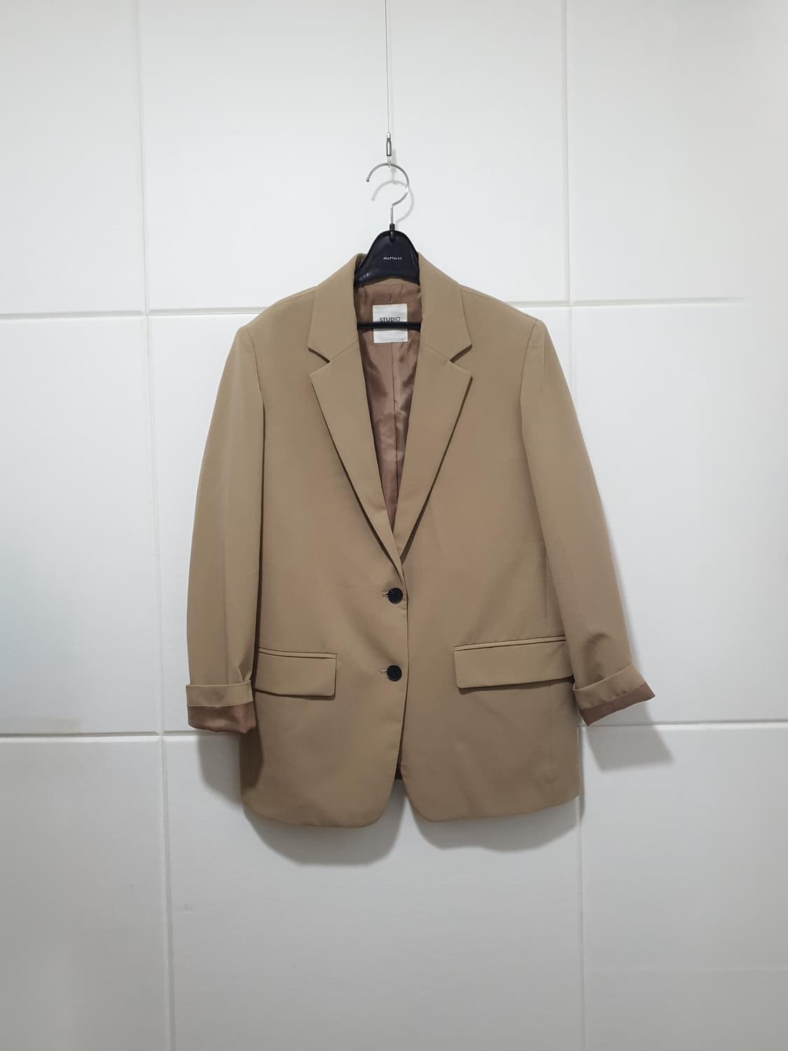 스튜디오톰보이 베이직 투버튼 자켓 사이즈 55 상품이미지3