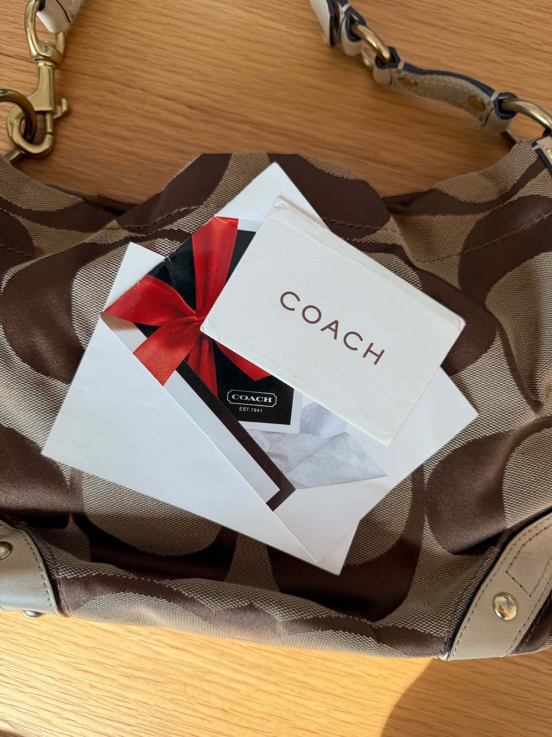 코치(COACH) 모노그램 숄더백 상품이미지9