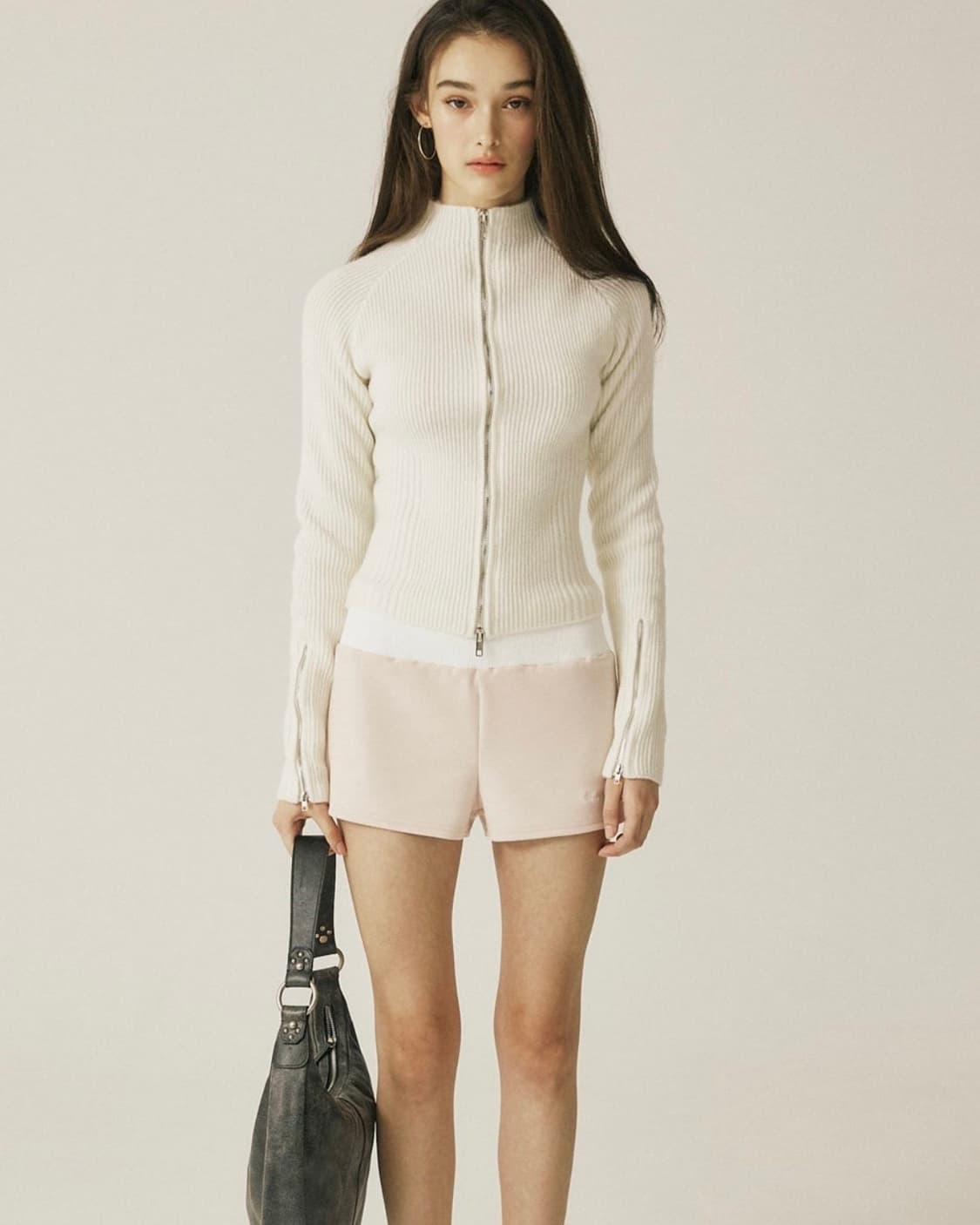 vintage knit zip-up 상품이미지2