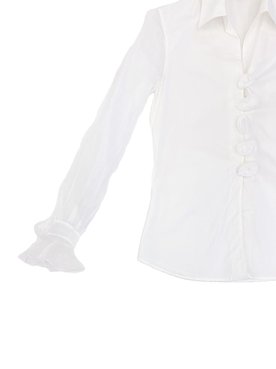 Anne Fontaine Rosette Sheer Blouse/ 1 상품이미지3