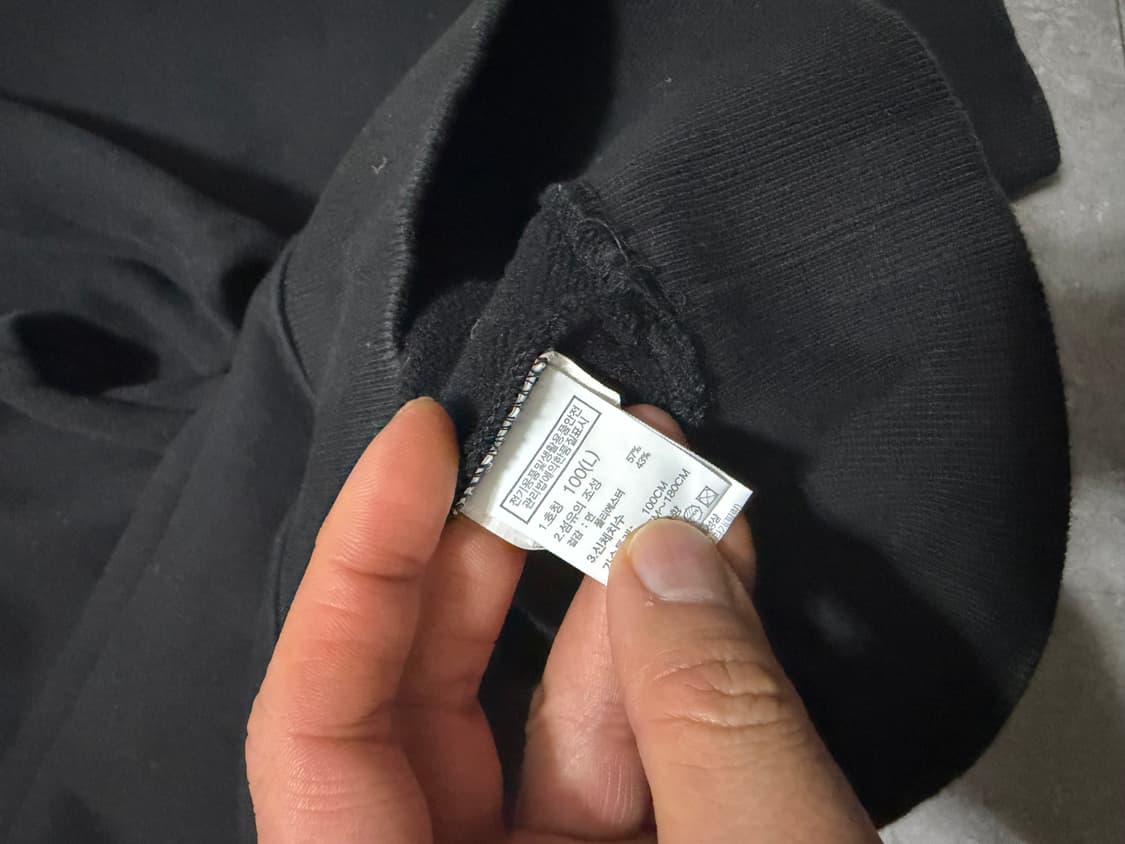 노스페이스 빈티지 스웻 셔츠 100size  상품이미지2