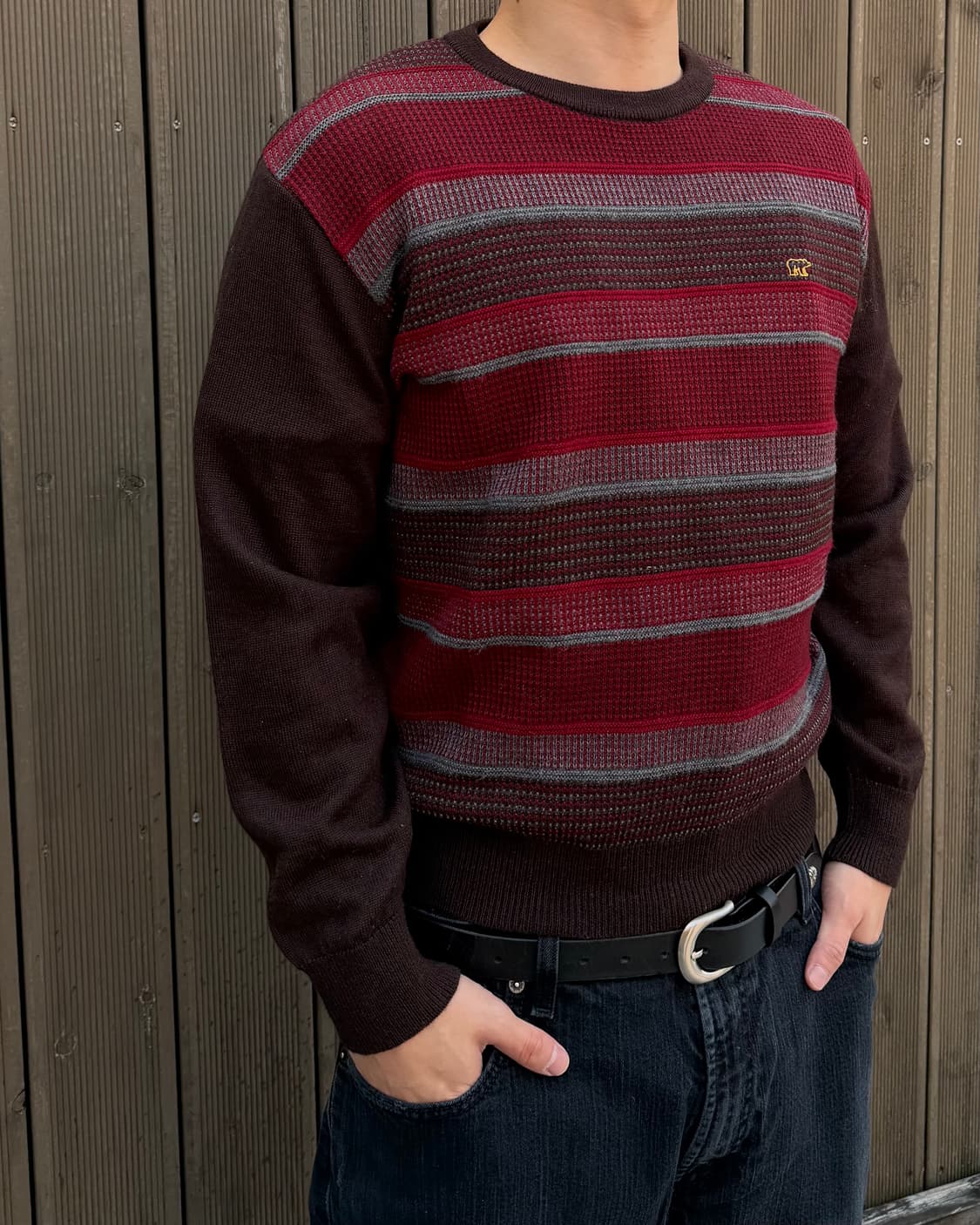 Golden Bear 빈티지 니트 스웨터 상품이미지2