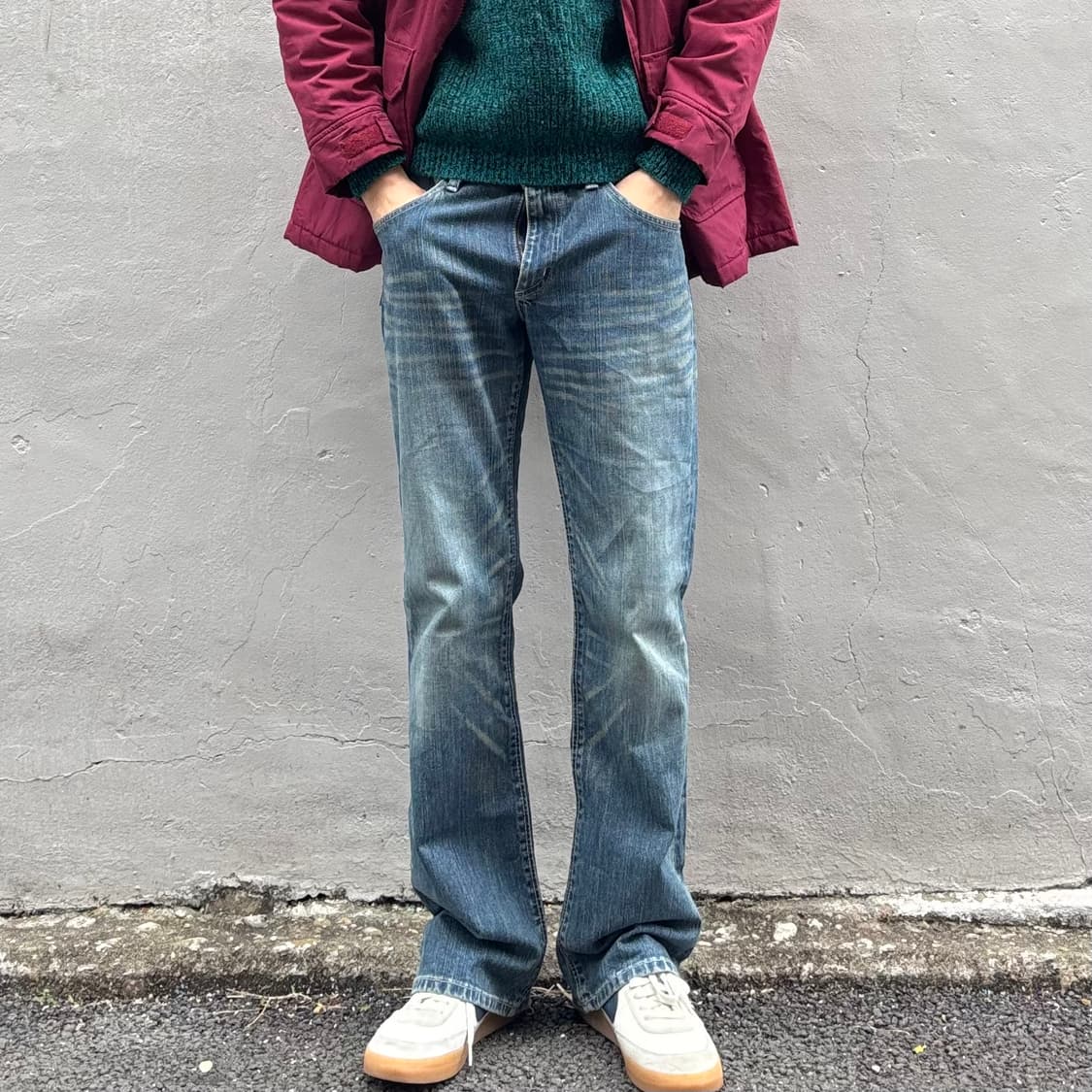 랭글러 부츠컷 데님 팬츠 상품이미지2