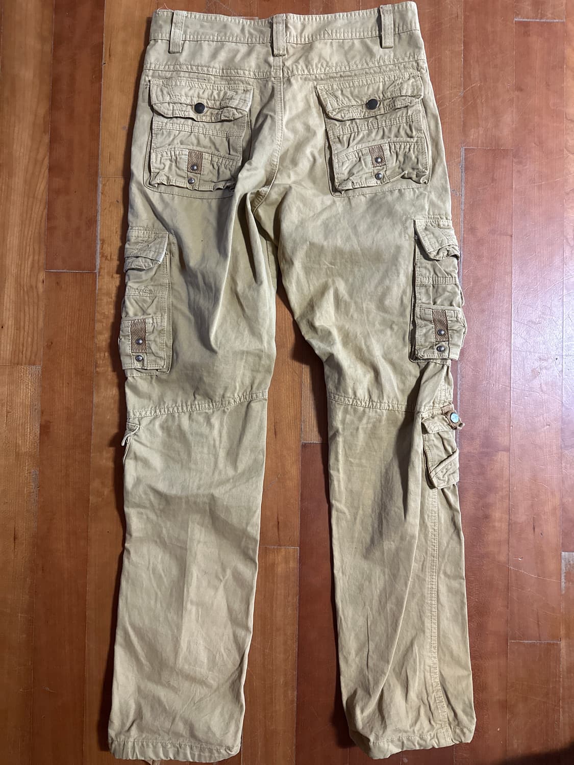 JUNYE JEANS 빈티지 밀리터리 탄창 카고팬츠 31 상품이미지2