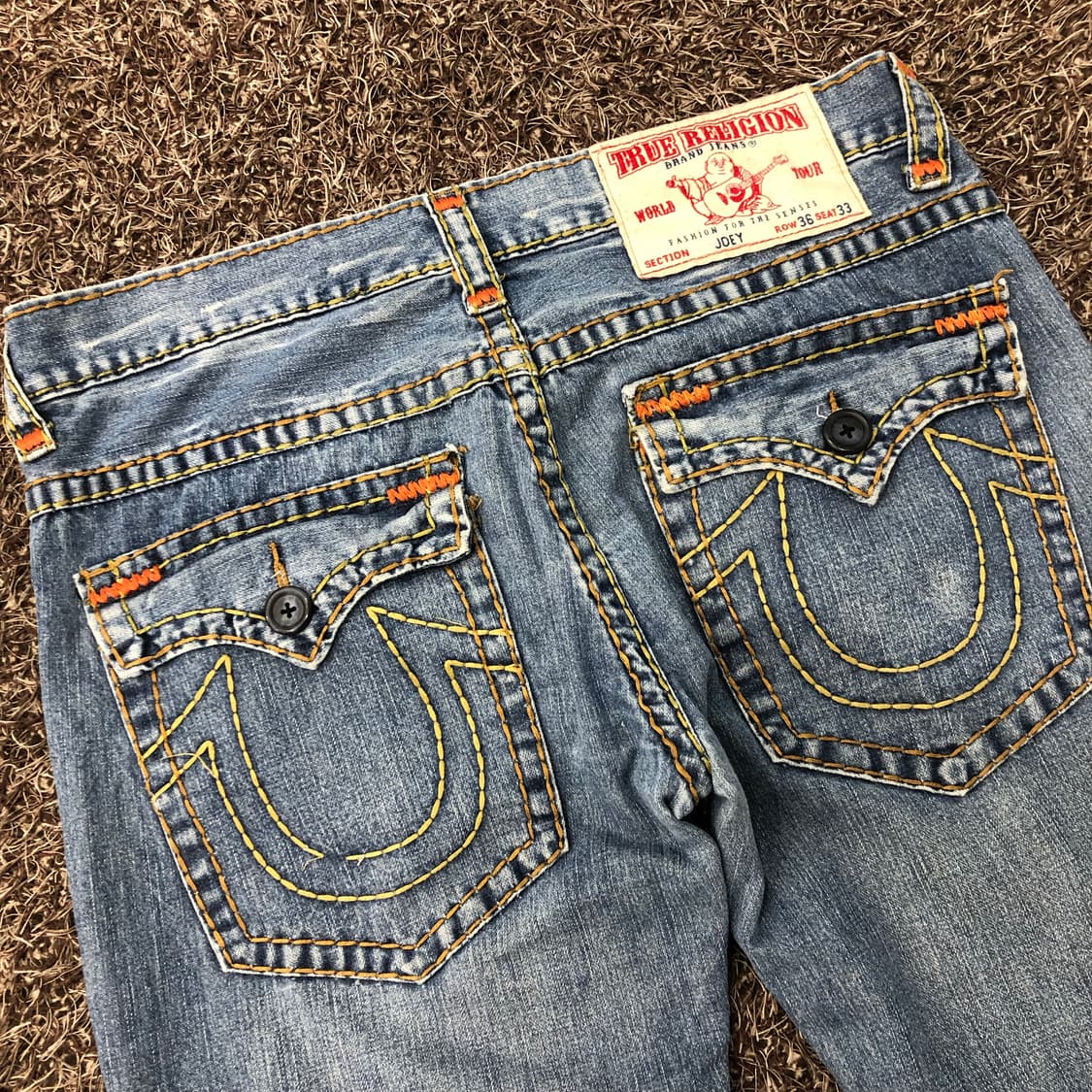 트루릴리전 조이 플레어 부츠컷 데님 팬츠 상품이미지6