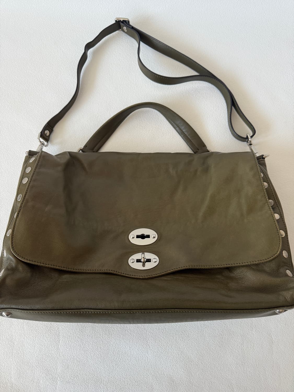 자넬라토(ZANELLATO) 레더 빅사이즈 토트/숄더백(ITALY) 상품이미지2