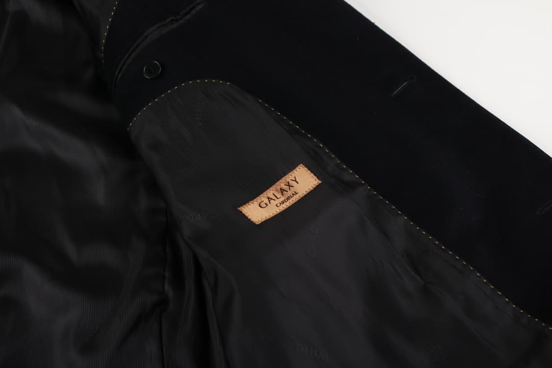 [L~XL] 갤럭시 카디날 캐시미어 100% 코트 (진네이비) 상품이미지4