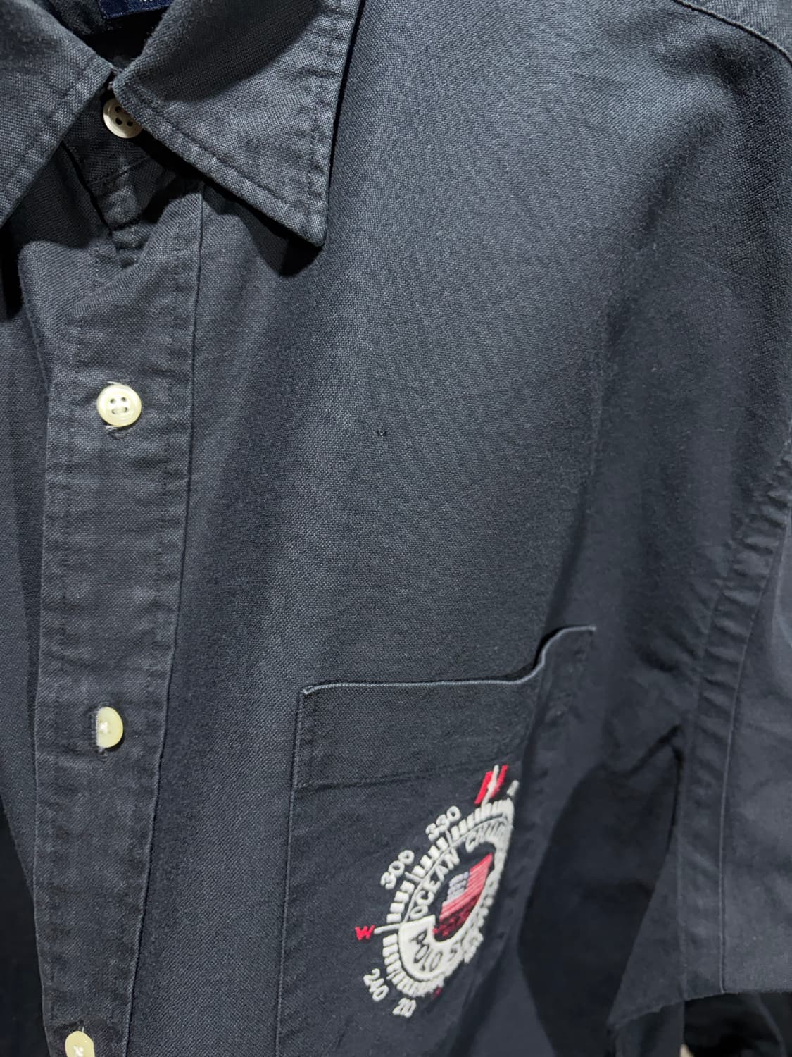 L 폴로랄프로렌 원포켓 로웰 스포츠 블랙 셔츠 상품이미지7