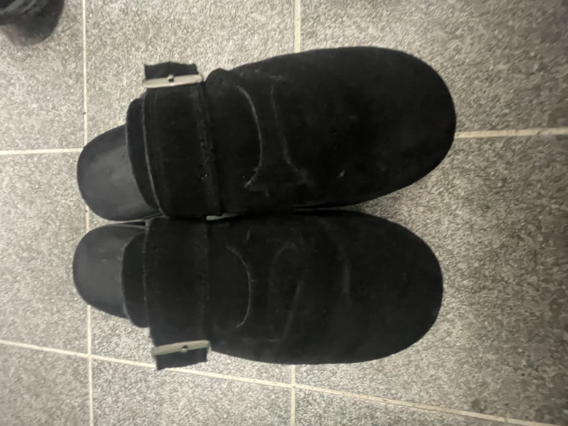 (1) 폴리테루 1011 리벳 뮬 블랙 1사 상품이미지4