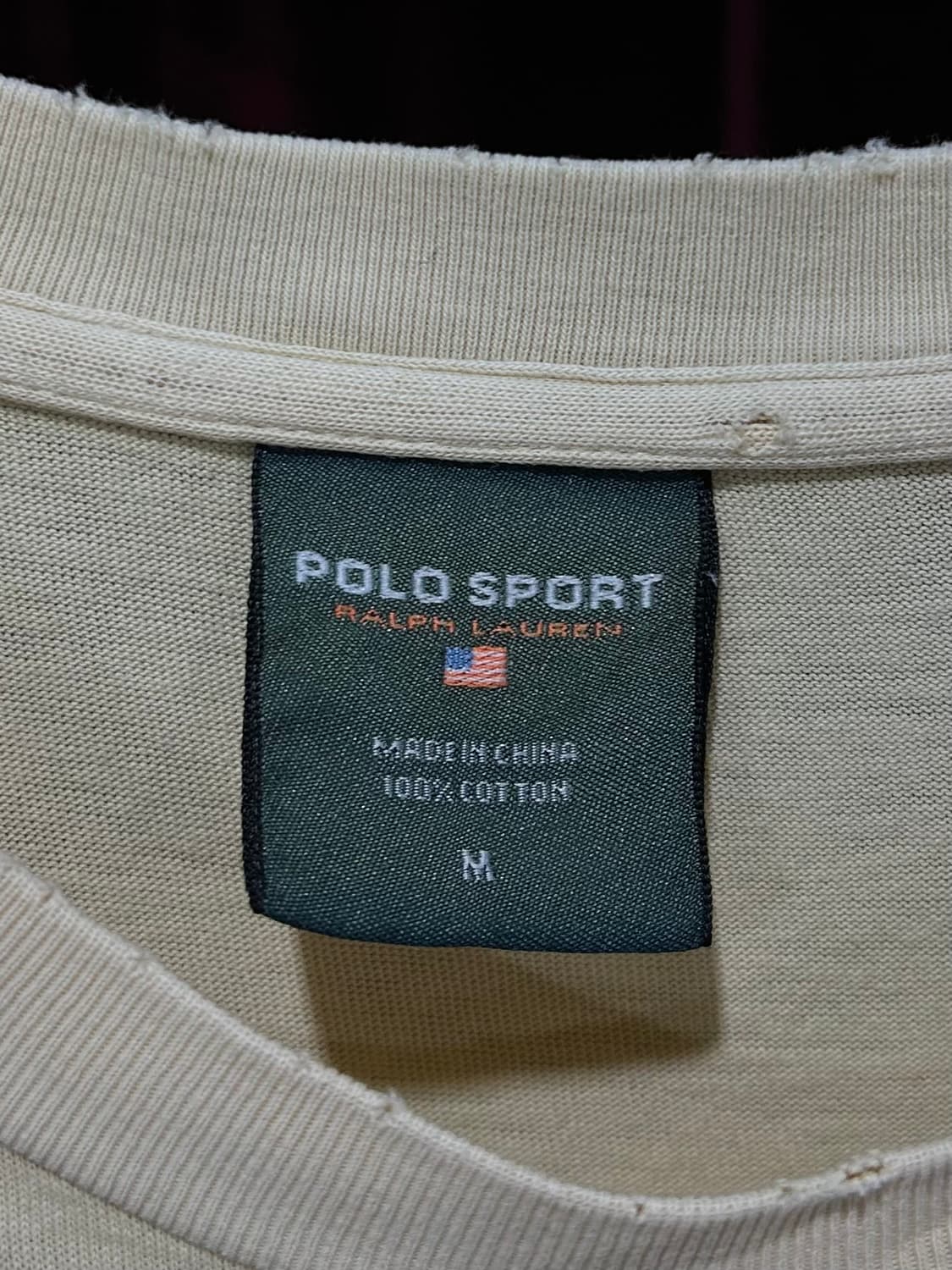 VINTAGE POLO SPORT T-SHIRT 상품이미지3