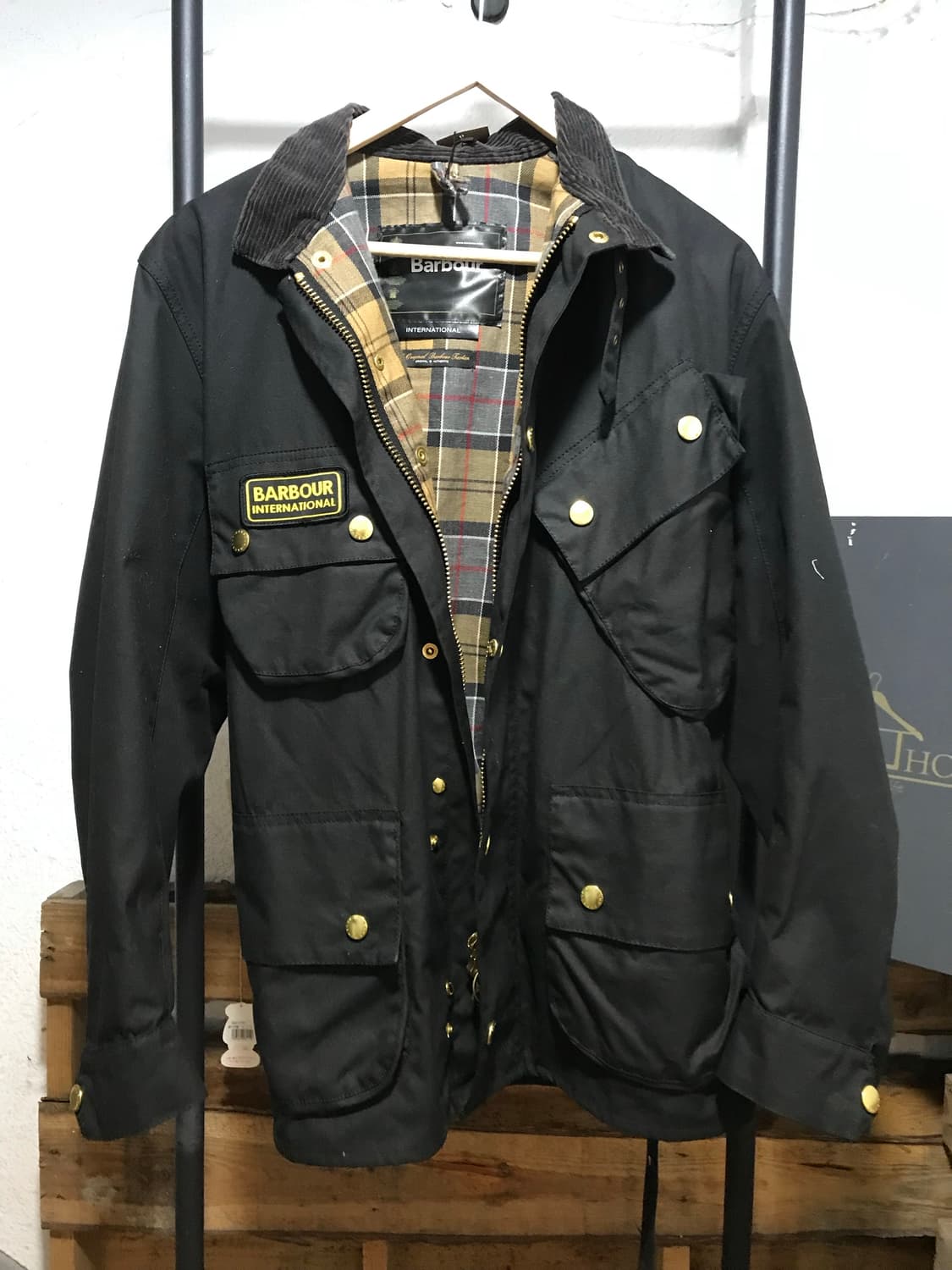 Barbour A7 belted jacket 상품이미지3