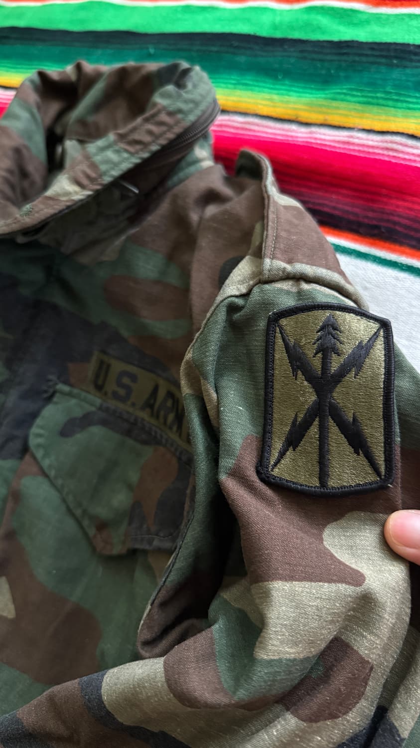 80s US Army M65 우드랜드 필드자켓 상품이미지5