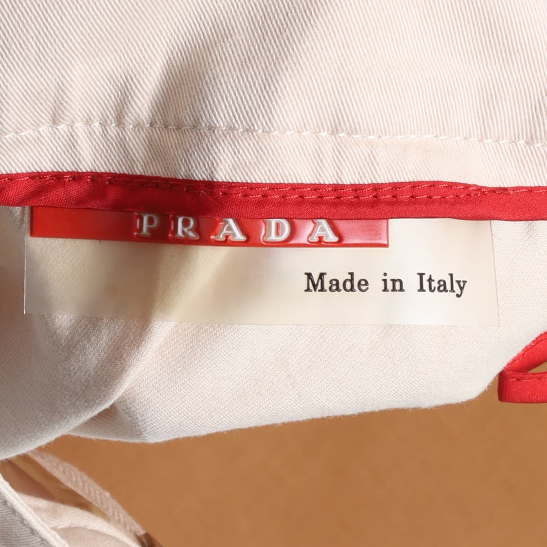 프라다 Prada Sport Red Tab Mid Skirt  상품이미지7