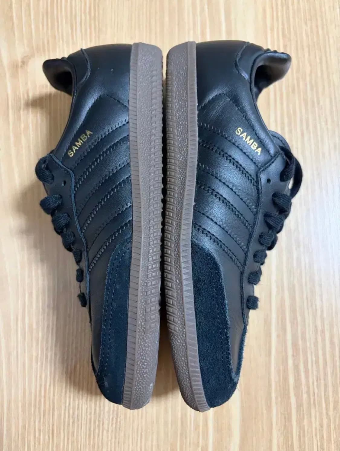 아디다스 삼바 OG 코어 블랙 검 220 상품이미지4