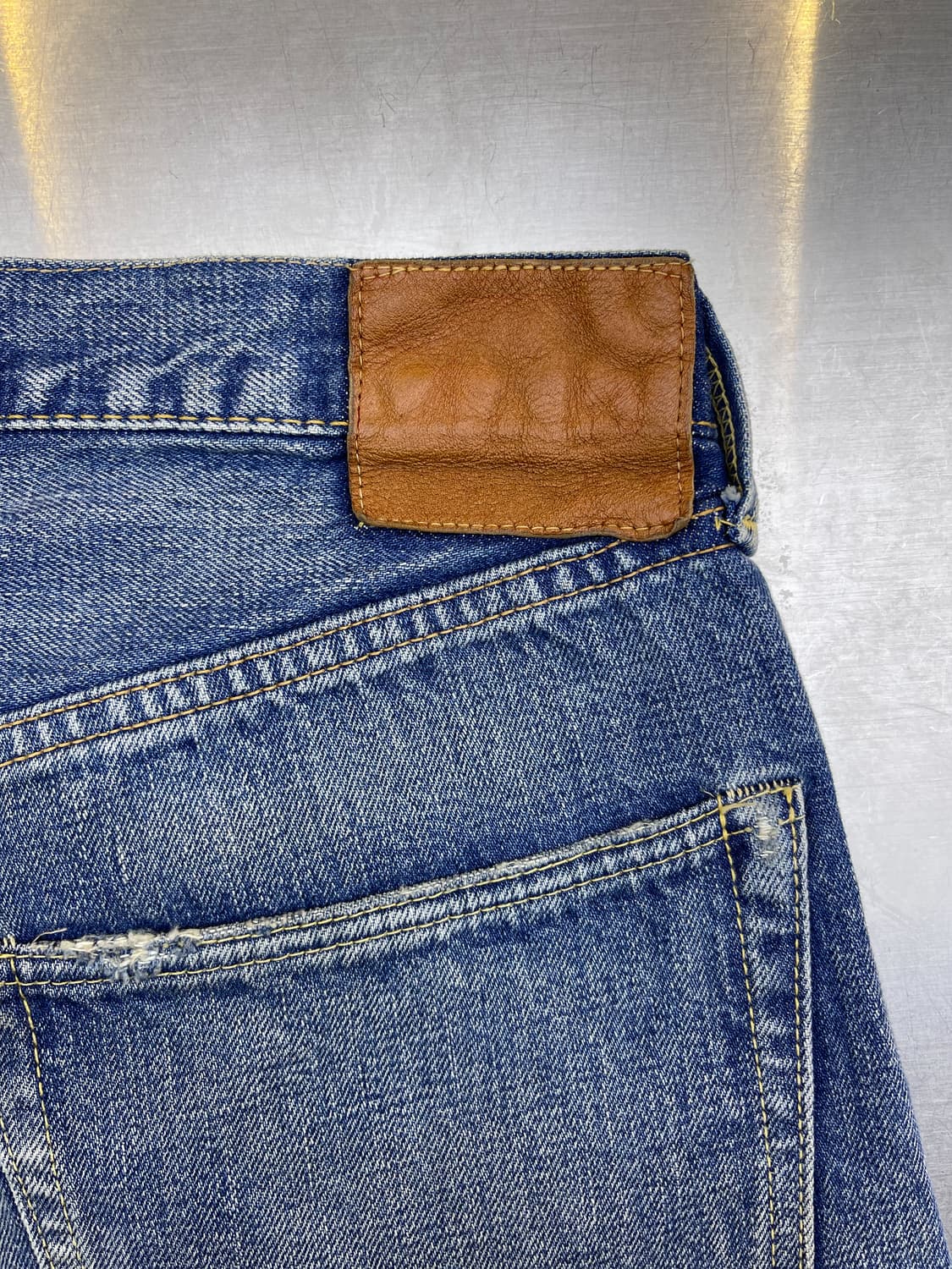 풀카운트 1101 모어 댄 리얼 34 셀비지 데님 팬츠 상품이미지5