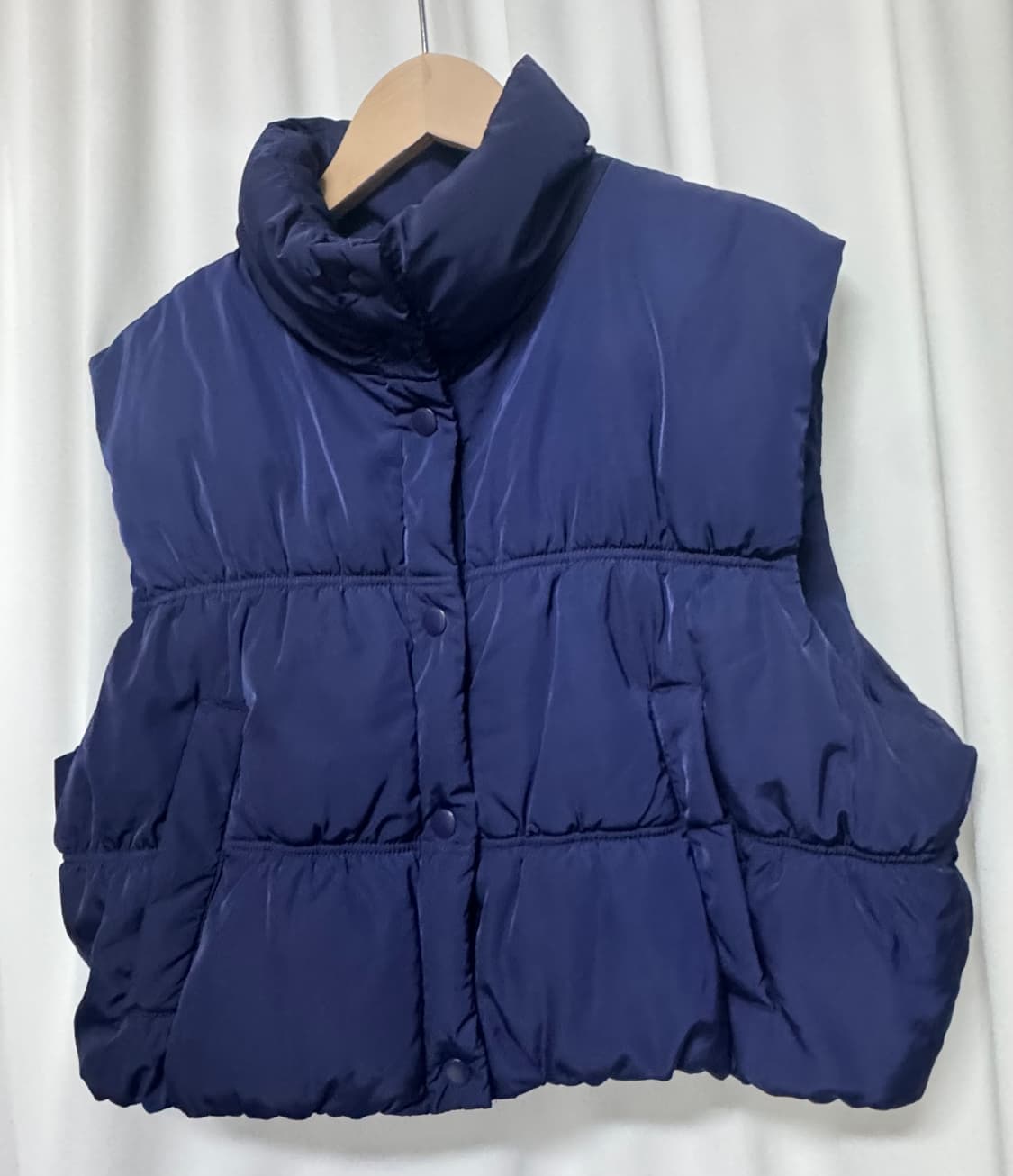 H&M 네이비 패딩 조끼 상품이미지6