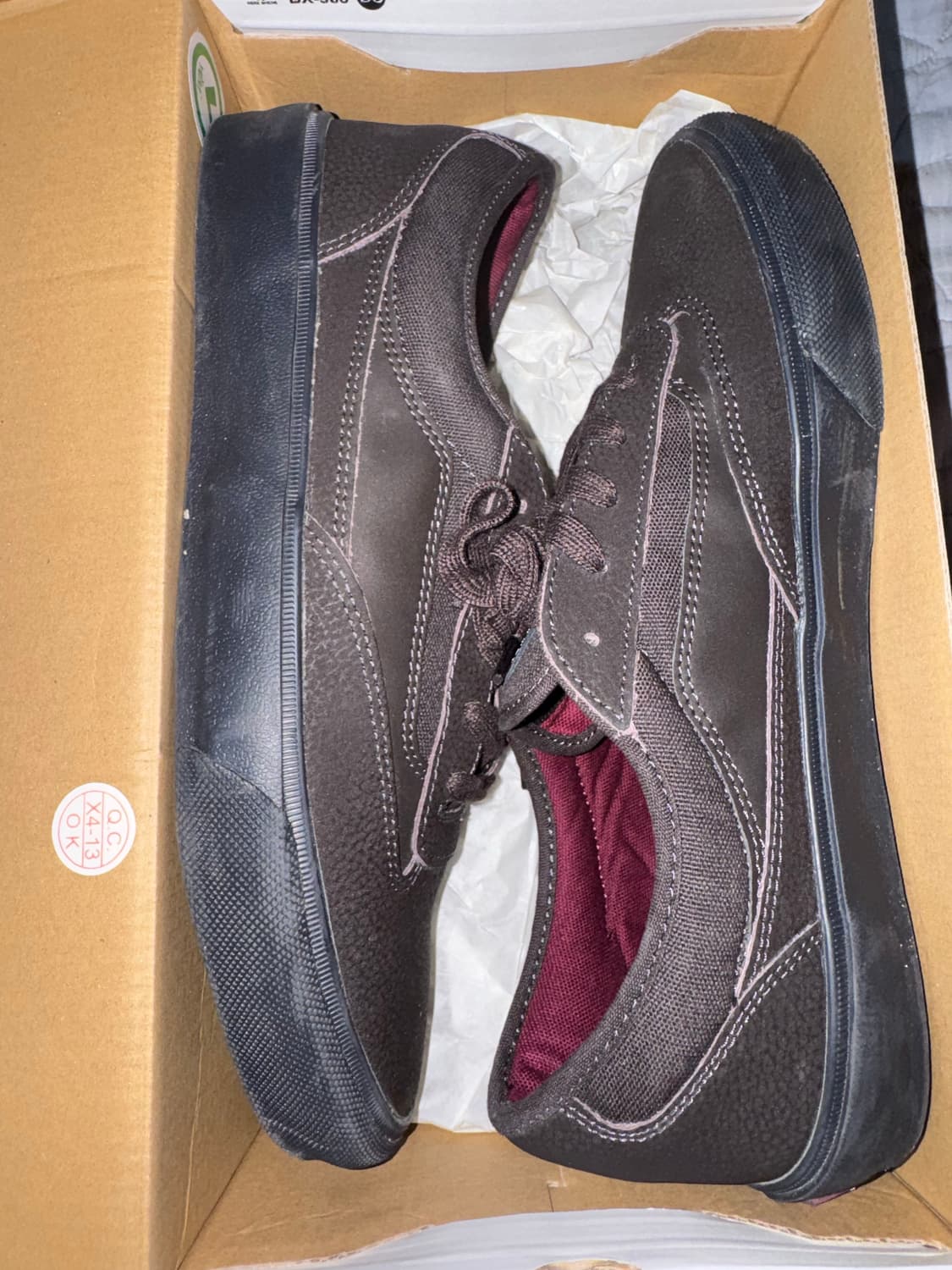 반스 스케이트 다크브라운 285 상품이미지5