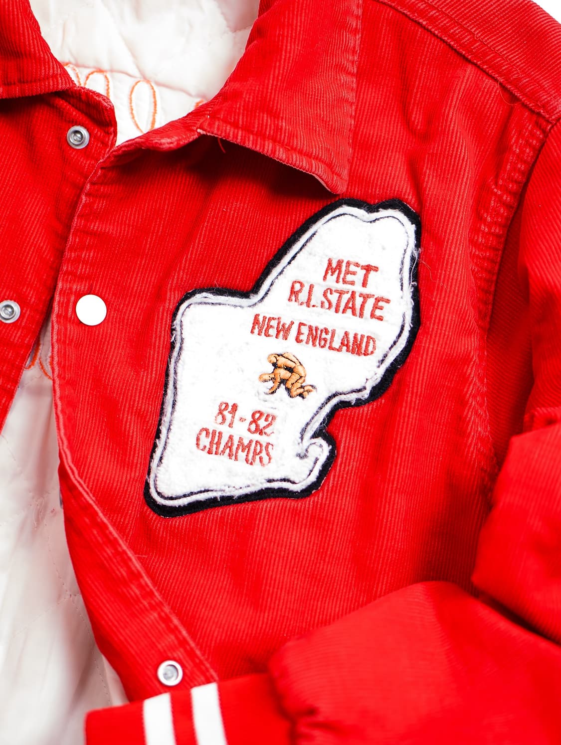 80’s Rennoc Corduroy Varsity Jacket 상품이미지3