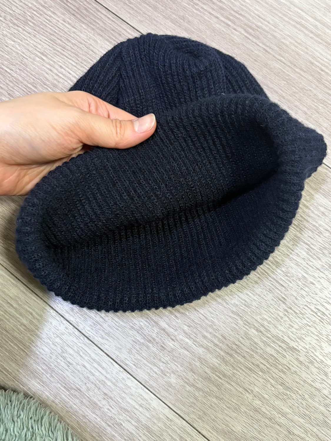 디스이즈네버댓 숏 비니 블랙 상품이미지3