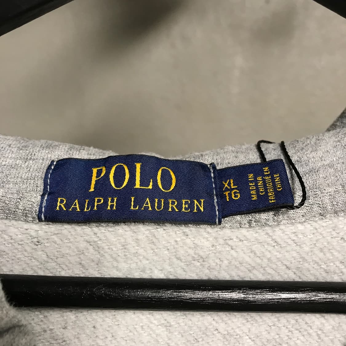 폴로 랄프로렌 후드집업 그레이 XL 상품이미지5