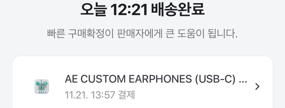 Aeae 이어폰 민트 상품이미지2