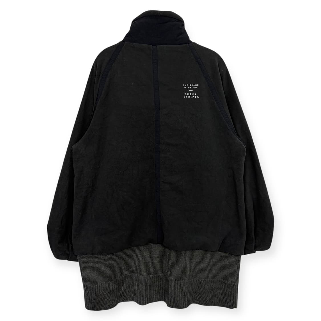 아디다스 후리스 플리스 패브릭 믹스 롱 자켓 상품이미지8