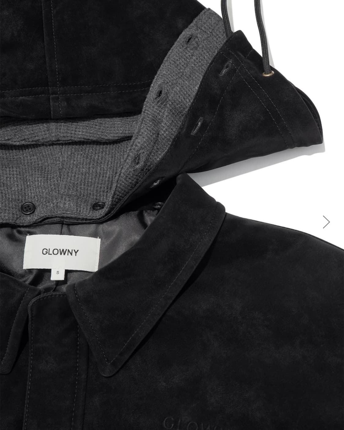 URBAN SUEDE JUMPER (BLACK) 상품이미지4