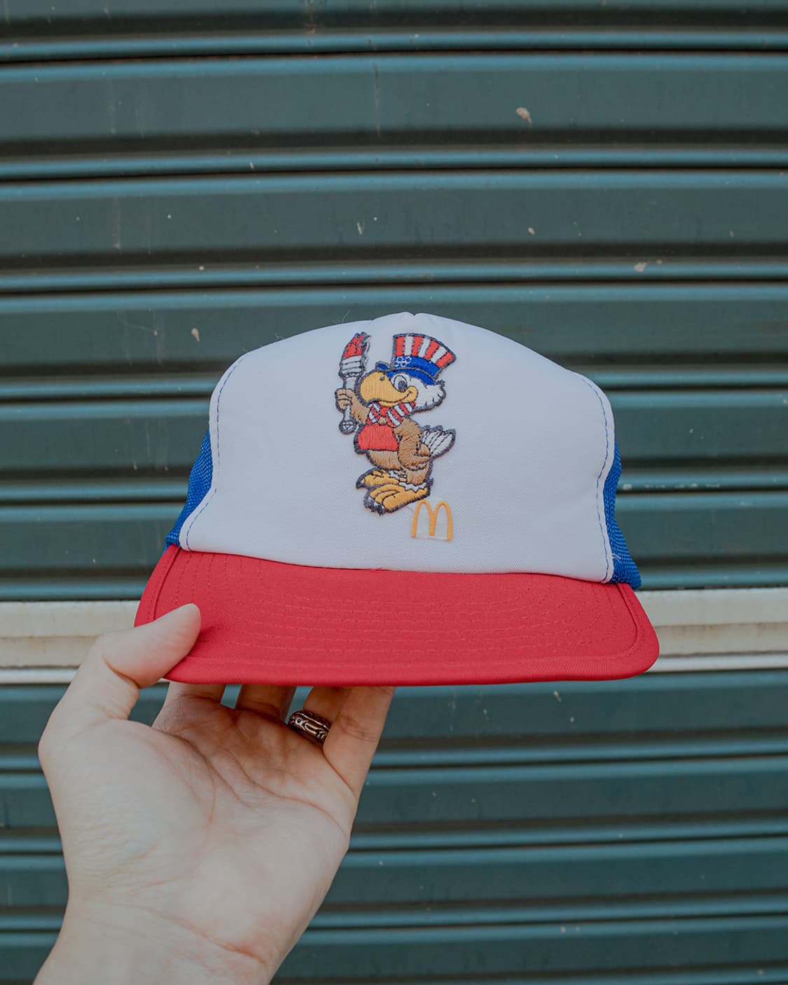 1984 맥도날드 Los Angeles Olympic 트러커 매쉬 캡 상품이미지1