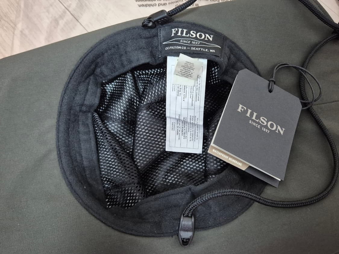 [FILSON] 필슨 레인 클로스 모자 (새상품) 상품이미지4