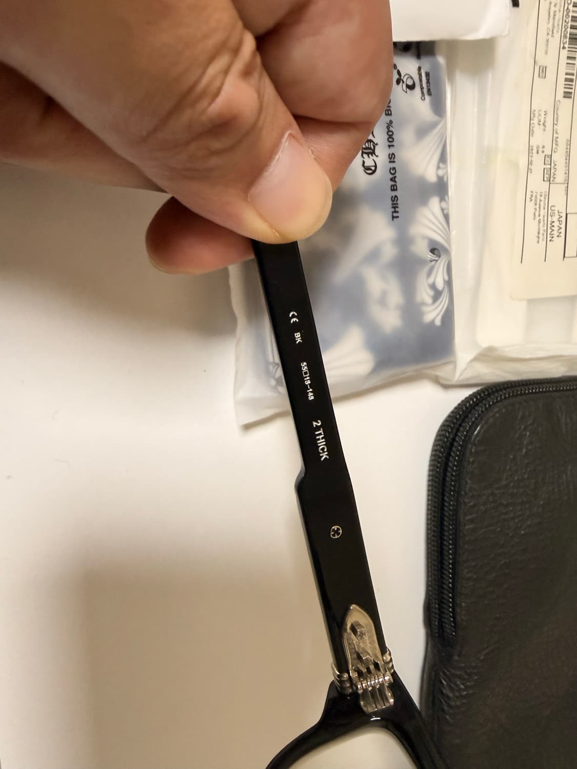 크롬하츠 투틱 2 thick 블랙 상품이미지5