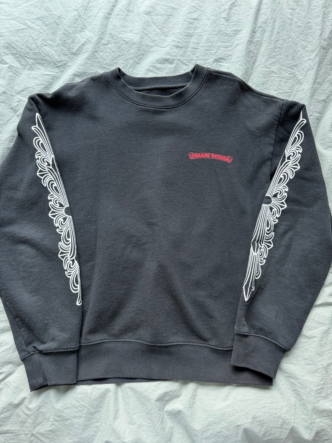 [L] 크롬하츠 매티 보이 크루넥 스웨트 블랙 상품이미지2