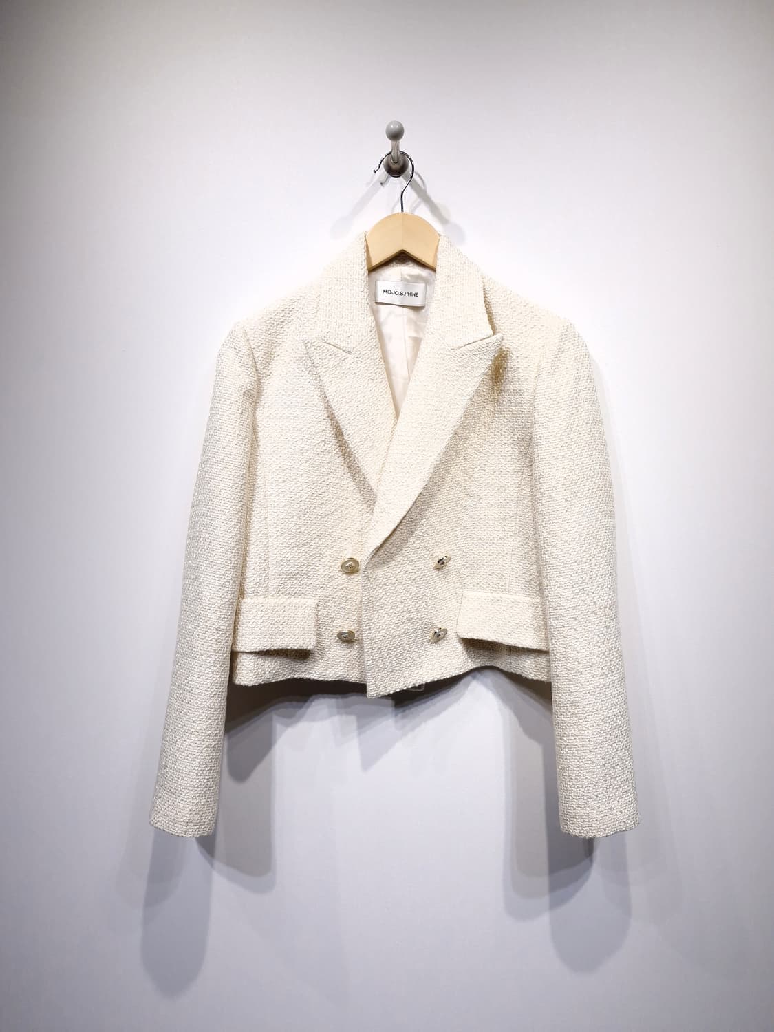 MOJO.S.PHINE 모조에스핀 트위드 크롭 자켓[55] 상품이미지1