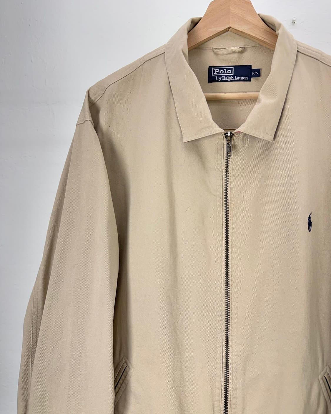 폴로 랄프로렌 베이직 포니 스윙톱 베이지 자켓 상품이미지2