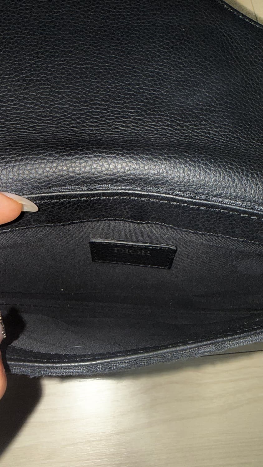 디올 새들 파우치 크로스백 상품이미지3