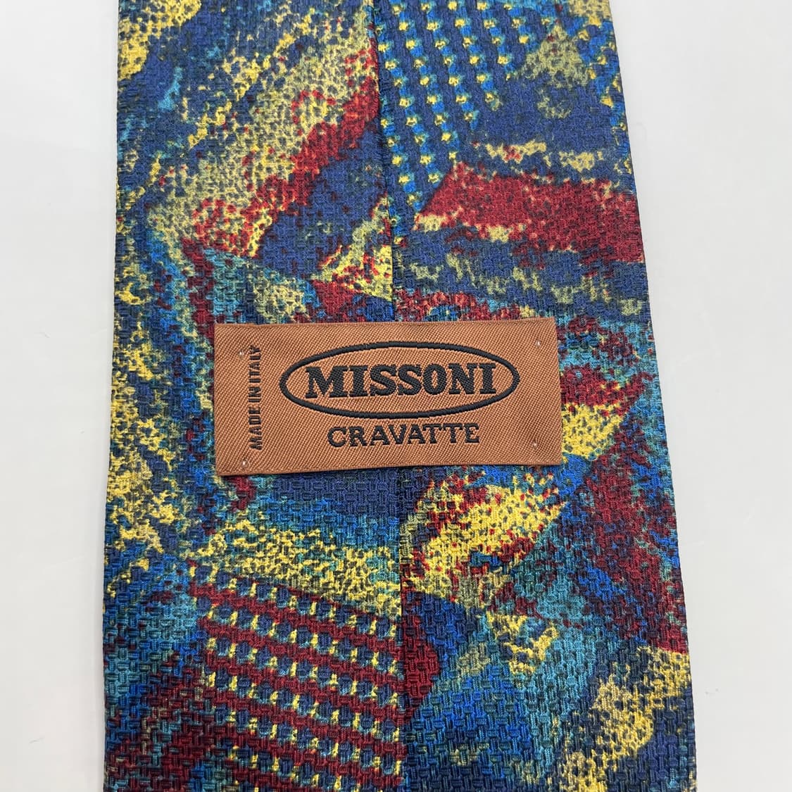 455) (MISSONI) 미쏘니 패턴 넥타이 상품이미지5
