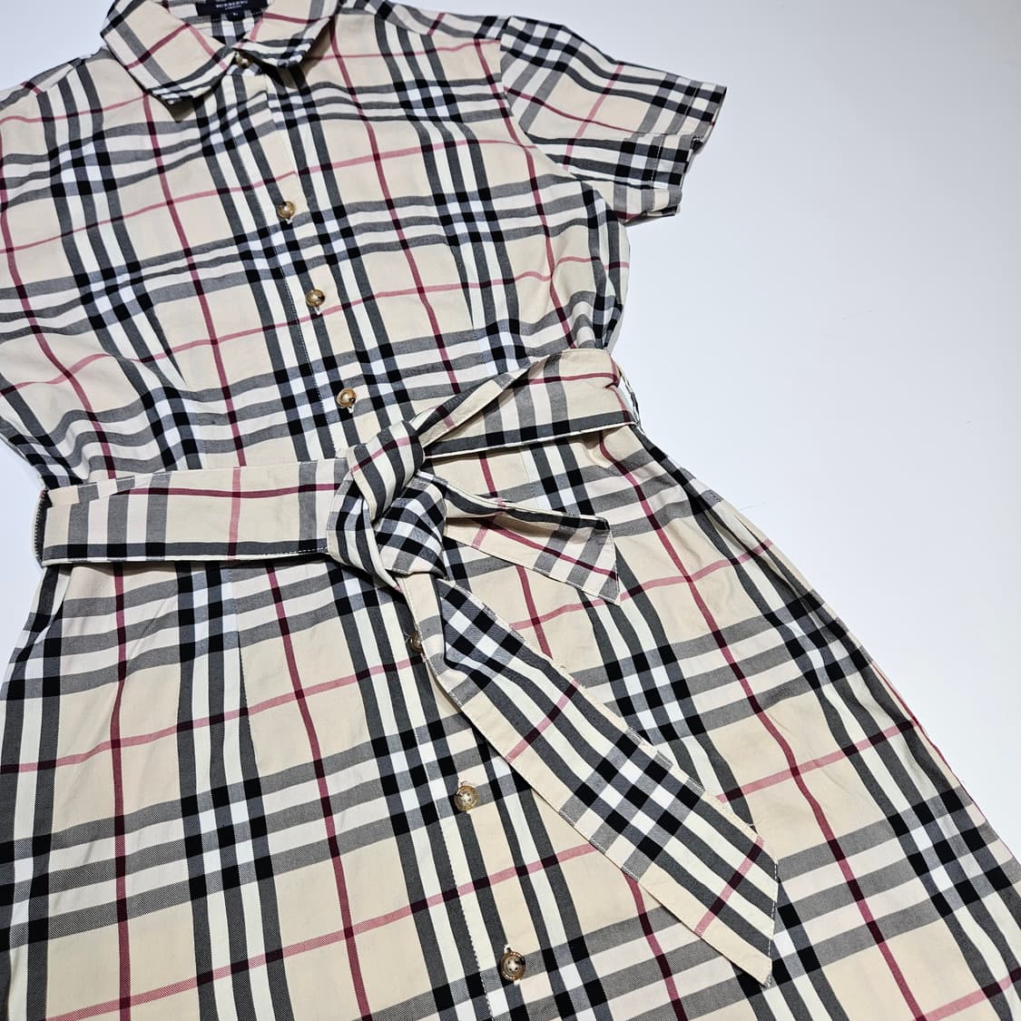 버버리 노바체크 원피스[M~L] 상품이미지2