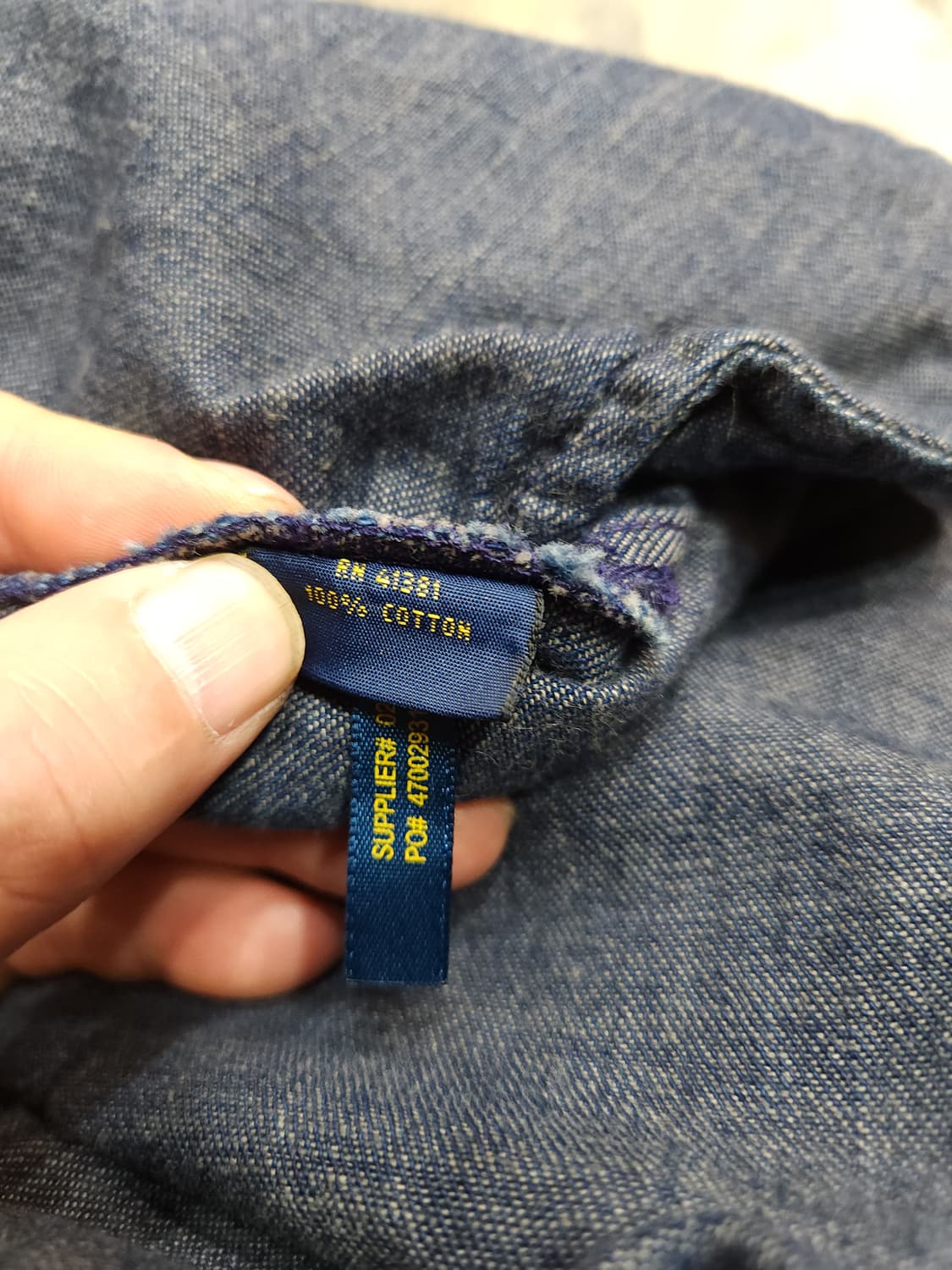 폴로 랄프로렌 00s 앵커버튼 데님 원피스

 상품이미지4